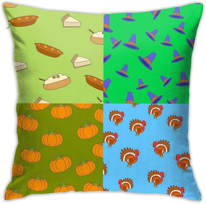 Amazon.com: GREATN Thanksgiving Day Symbols Seamless ...