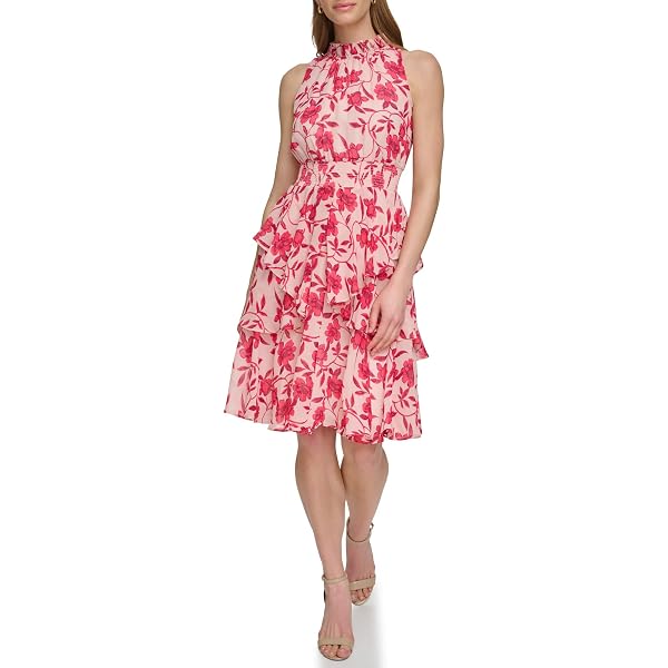 Amazon.com: Eliza J Womens Dresses Dress,Ivory Multi, 4 : Clothing, Shoes &  Jewelry