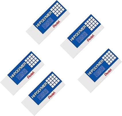 Amazon ぺんてる 高分子消しゴム Sサイズ Zeh05 5個パック 消しゴム 文房具 オフィス用品