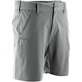 Huk Men's Next Level 7" Short, Quick-Drying Fishing Shorts for Men
