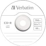 Verbatim 43787 52X 700MB CD-R Extra Protection Wrap Spindle 50 Pack Matt Silver view 3