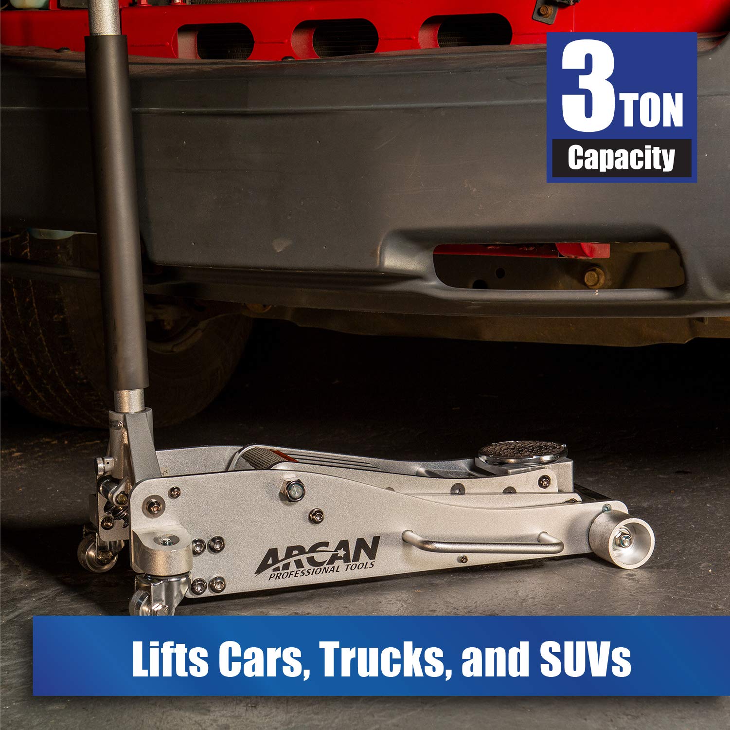 Arcan ALJ3T 3Ton Quick Rise Aluminum Floor Jack Buy Online in UAE