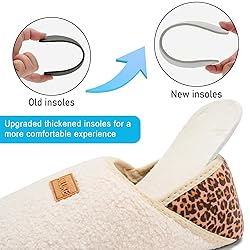 ANLUKE Slipper for Women Men Slipper Socks Fuzzy