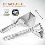 Sopito Potato Ricer Stainless Steel Multifunctional Masher 30cm Handles view 5