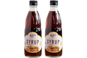 GUONG Cracker Barrel Pancake Syrup 12 Fl. Oz Pack Of 2! 100% Pure Natural Syrup! Made From 55% Maple Syrup and 45% Cane Syrup! Great Taste And Delicious Flavor! Perfect For Your Homemade Pancakes!