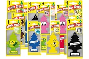 Little Trees Magic Tree Car Home Air Freshener Freshner Smell Fragrance Aroma Scent - Mix (36 Pack)