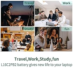 L16C2PB2 Battery Replacement for Lenovo IdeaPad 320