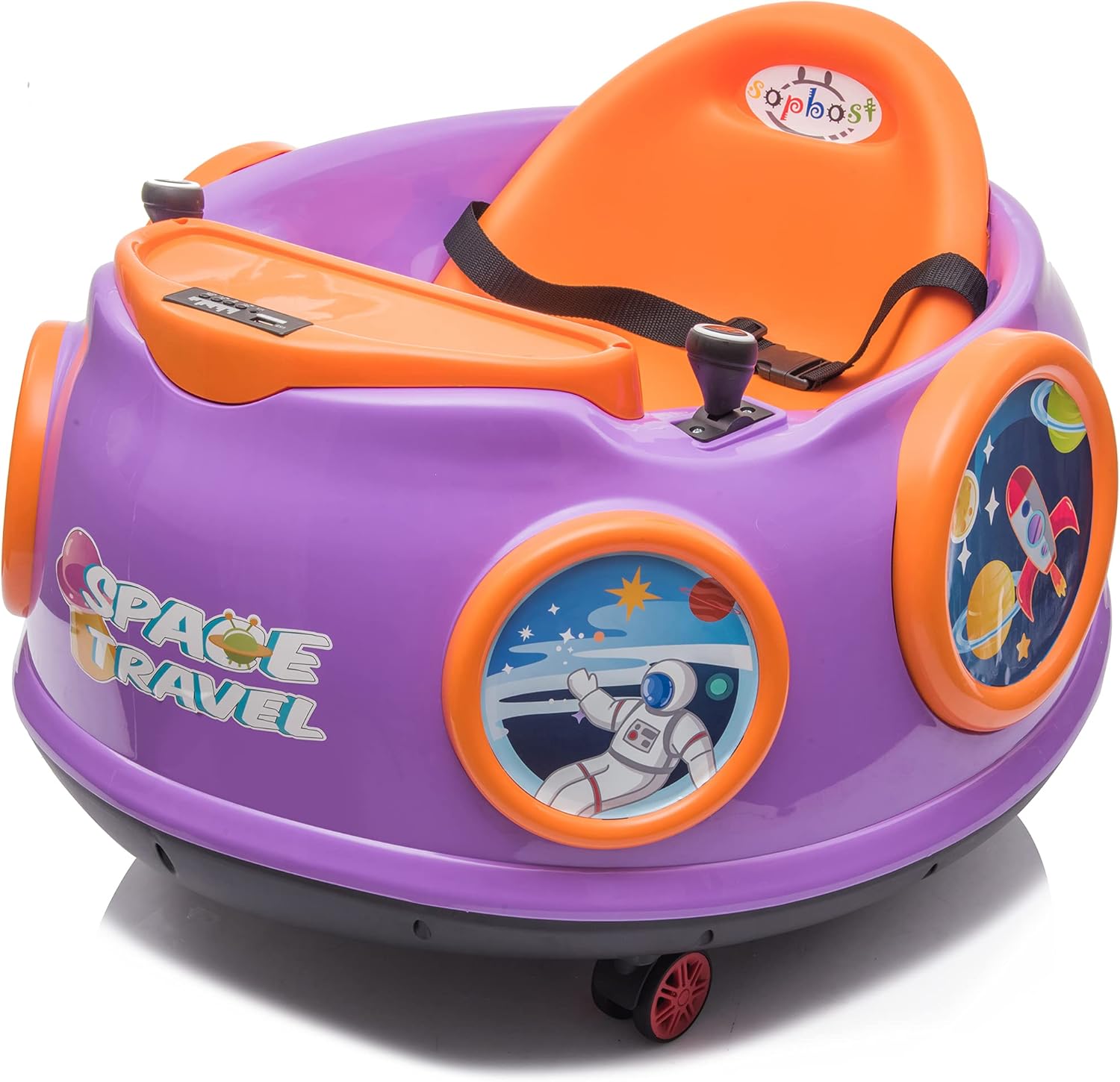 sopbost Bumper Car for Kids 6V Kid Ride 