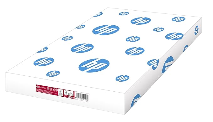 HP Farblaserpapier, Druckerpapier Colorchoice Chp 762 - 120 g, DIN-A3, 250 Blatt, Weiß
