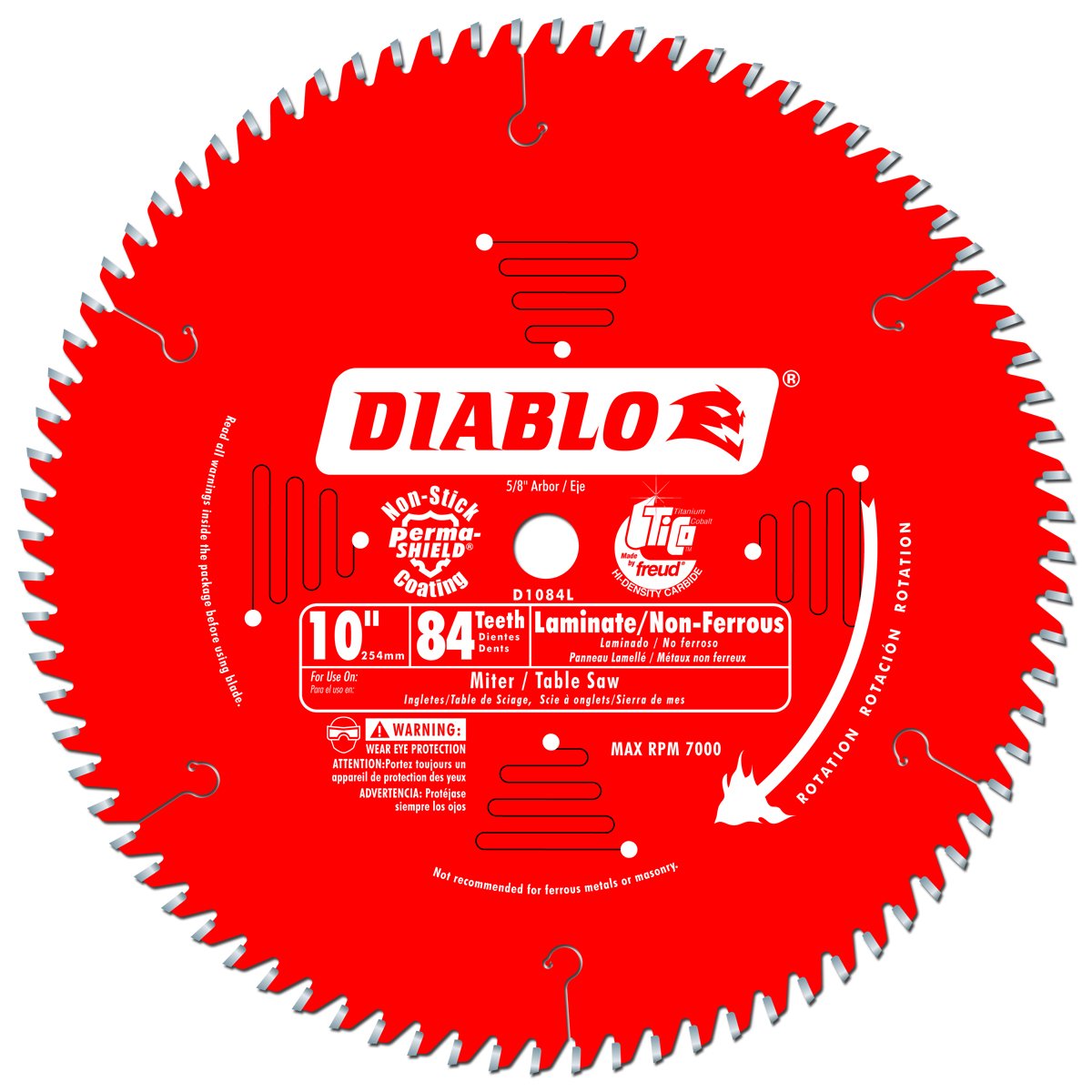 Best diablo 10′ table saw blade