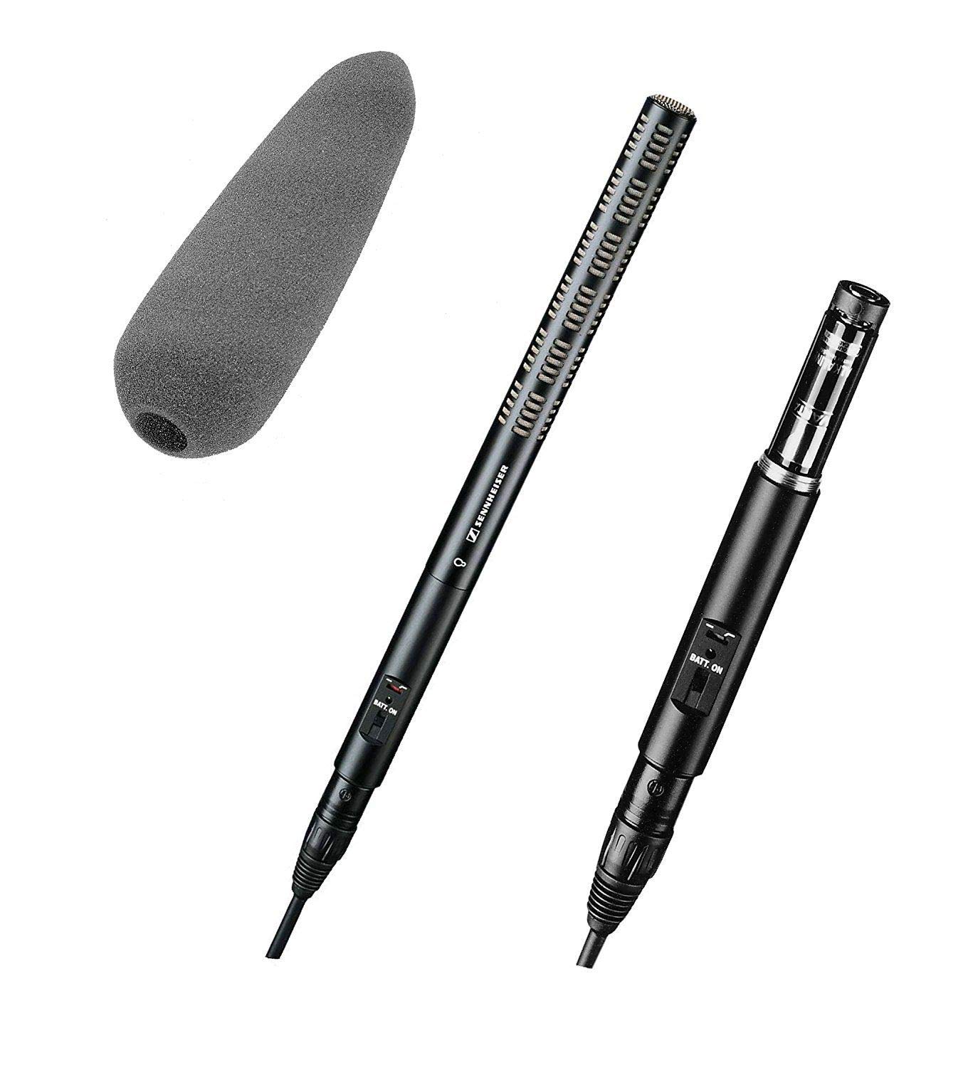 Sennheiser ME66/K6P Shotgun Microphone System, Includes ME66 Directional Microphone, K6P Powering Mo