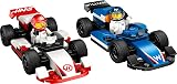 LEGO City F1 Williams Racing & Haas F1 Race Cars view 11