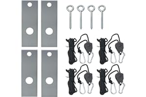 FOLOSEM 5822 Dehumidifier Hanging Kits for AprilAire Dehumidifier, for Crawl Space, Basement, Whole-House Dehumidifier, Fit Models: E070, E080, E100, E130, 1820, 1830, 1850, 1852, 1870, 1872