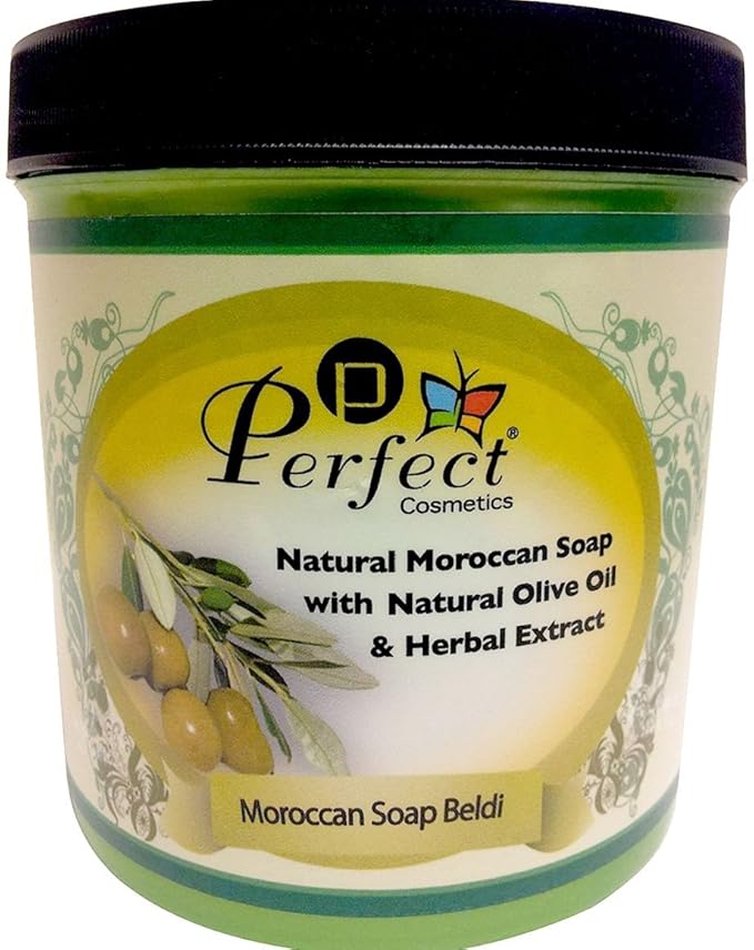 Perfect Cosmetics Natural Moroccan Soap with Natural Olive Oil Extract