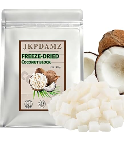 Amazon.com: Coconut Chunks 8.81oz Dried Fruit Coconut Crispy