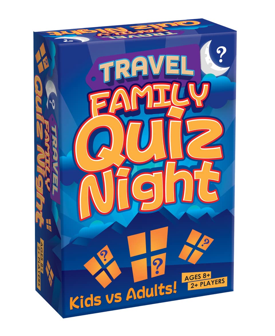 Cheatwell Games Travel Family Quiz Night - Trivia Quiz - Great Travel Games and Road Trip Games