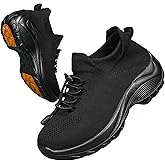 Yowenthra Non Slip Work Shoes Women, Orthopedic Comfort Shoes for Women Nurse Slip on Breathable Casual Sneakers