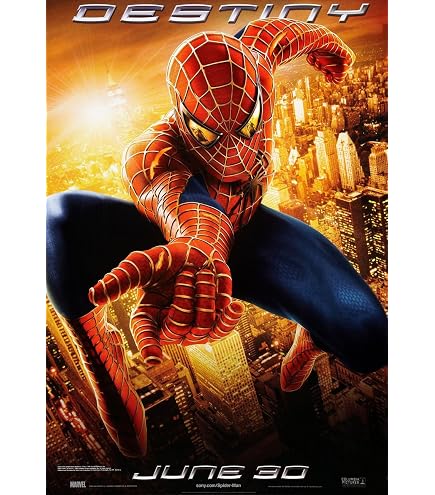 Amazon.com: Movie Poster SPIDER-MAN 2 2 Sided ORIGINAL IMAX 27x40