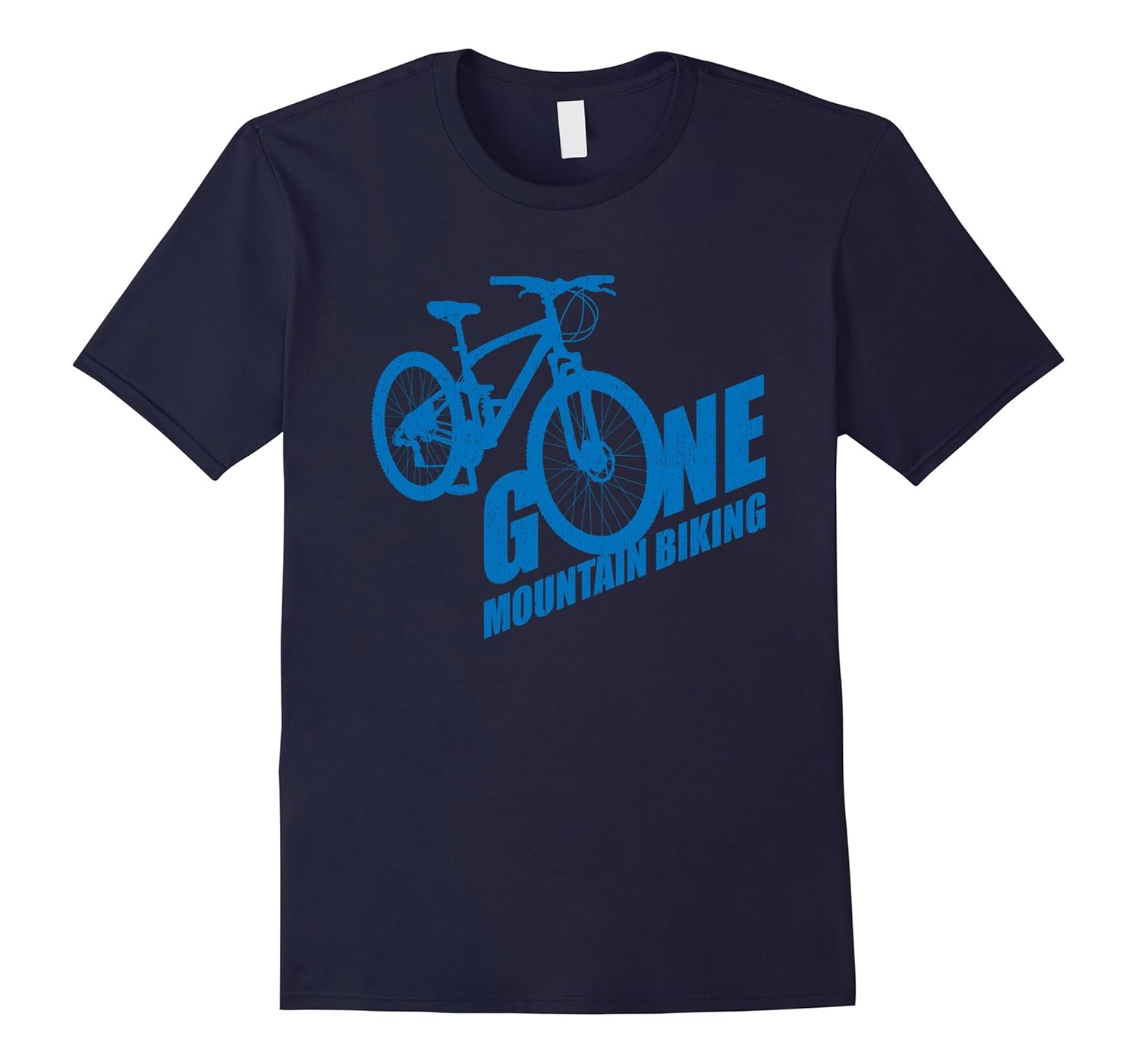 Mountain Bike Tshirt Gone MTB t-shirt-Rose