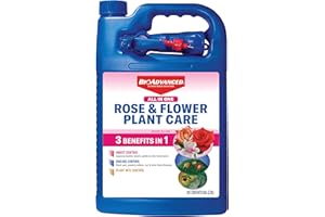 BioAdvanced All-in-One Rose & Flower Plant Care, Ready-to-Use, 1 Gal