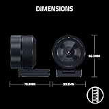 Razer Kiyo Pro Ultra 4K Webcam with UHDR, AI Autofocus, 1080p 60FPS view 9