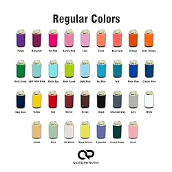 QualityPerfection Can Cooler Sleeves (6 Units) 12