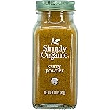 Simply Organic Curry Powder, Certified Organic | 3 oz | Pack of 3