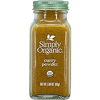 Simply Organic Curry Powder, Certified Organic | 3 oz | Pack of 3