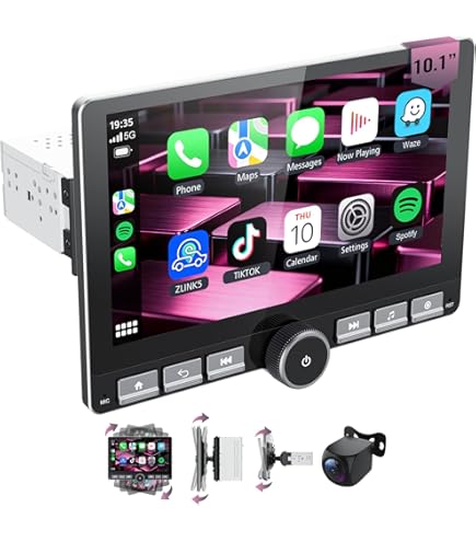 Amazon.com: [2G+64G] 10 inch Android 13 Single Din Touch Screen