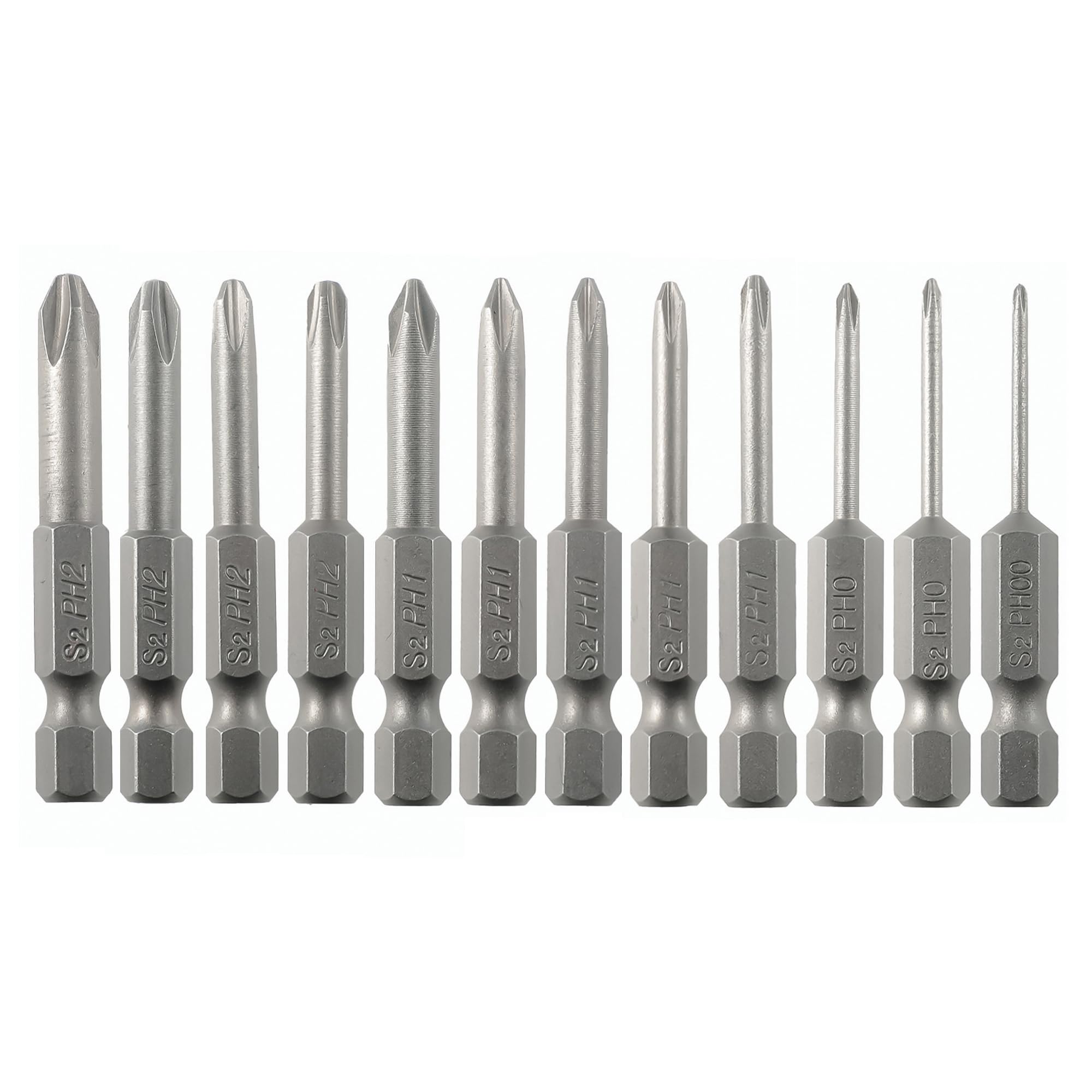 VESTTIO Phillips Cross Slot Screwdriver Bit Set