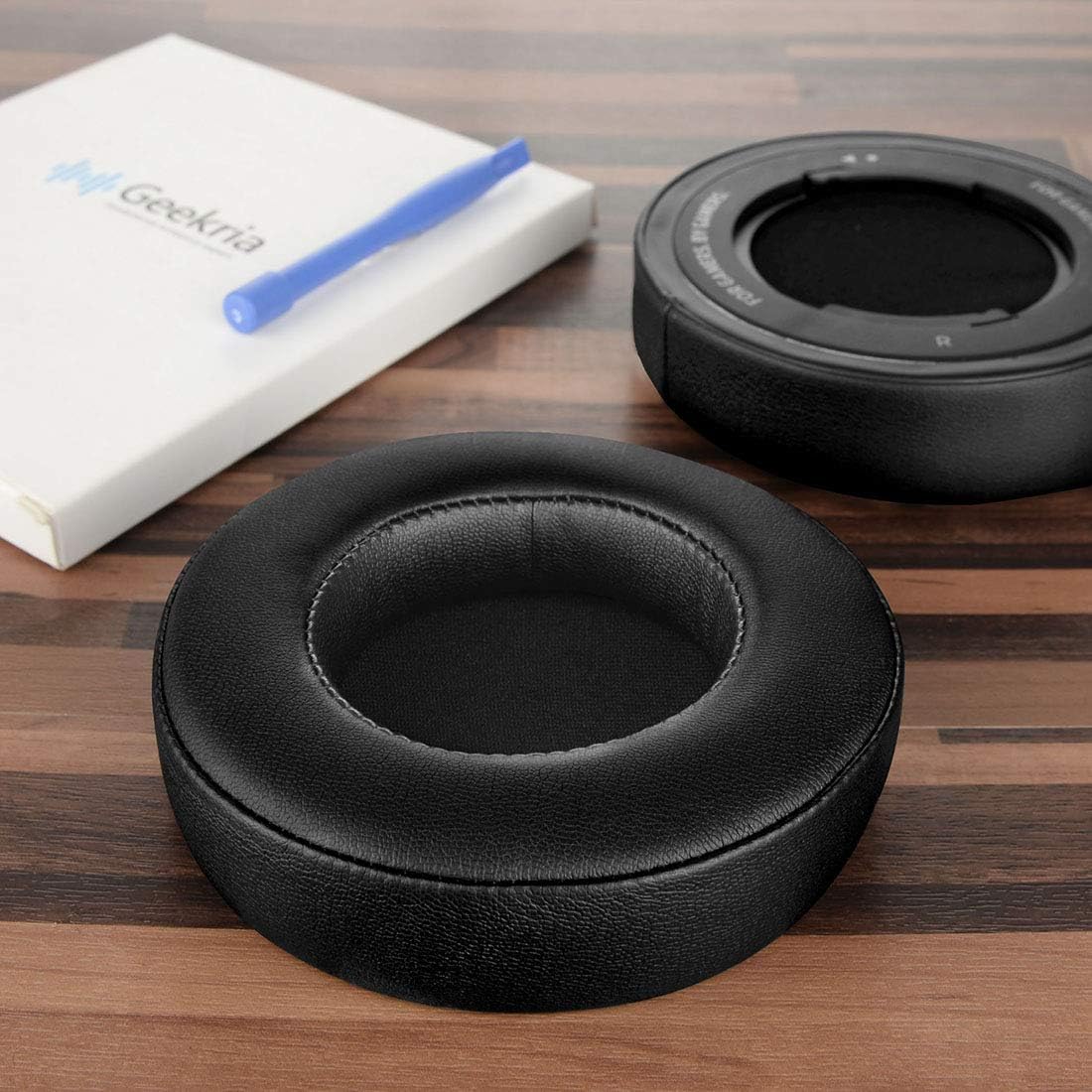 Geekria Replacement Ear Pads for Razer Kraken 7.1 Chroma V2 USB Gaming Headset Headphones Ear Cushions, Repair Parts (Black) - Image 5