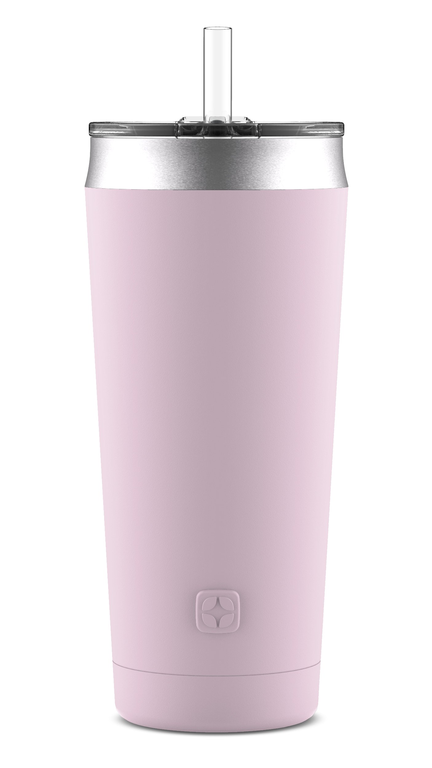 ElloBeacon Vacuum Insulated Stainless Steel Tumbler with Optional Straw