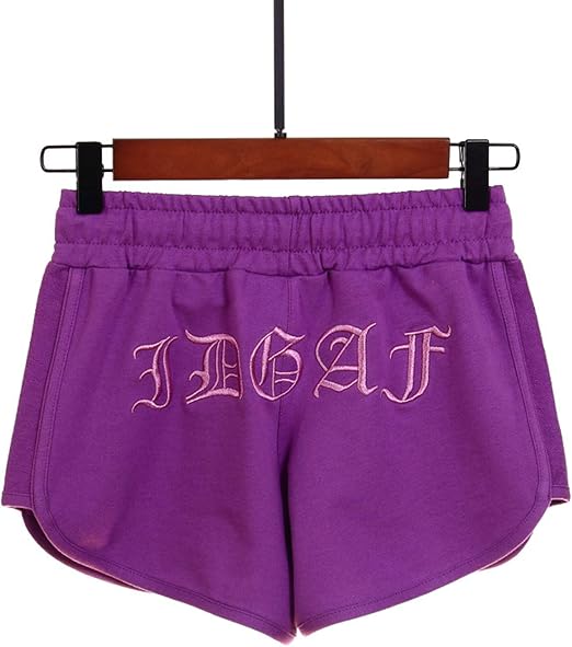 Ladies Shorts Summer Fashion Embroidered Sports Casual Shorts Thin