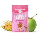 Copra Organic Coconut Sugar, Certified Organic, Natural Sweetener, Sugar Alternative, Unrefined Sugar, Low Glycemic, Vegan, G