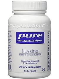 Pure Encapsulations - l-Lysine - Hypoallergenic Supplement Helps Maintain Healthy Arginine Levels and Immune Function* - 90 Capsules