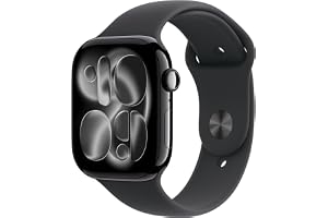 Apple Watch Series 11 [GPS 46mm] Smartwatch with Jet Black Aluminum Case with Black Sport Band - M/L. Sleep Score, Fitness Tracker, Health Monitoring, Always-On Display, Water Resistant4.7 out of 5 stars 8,4942 offers from $329.00