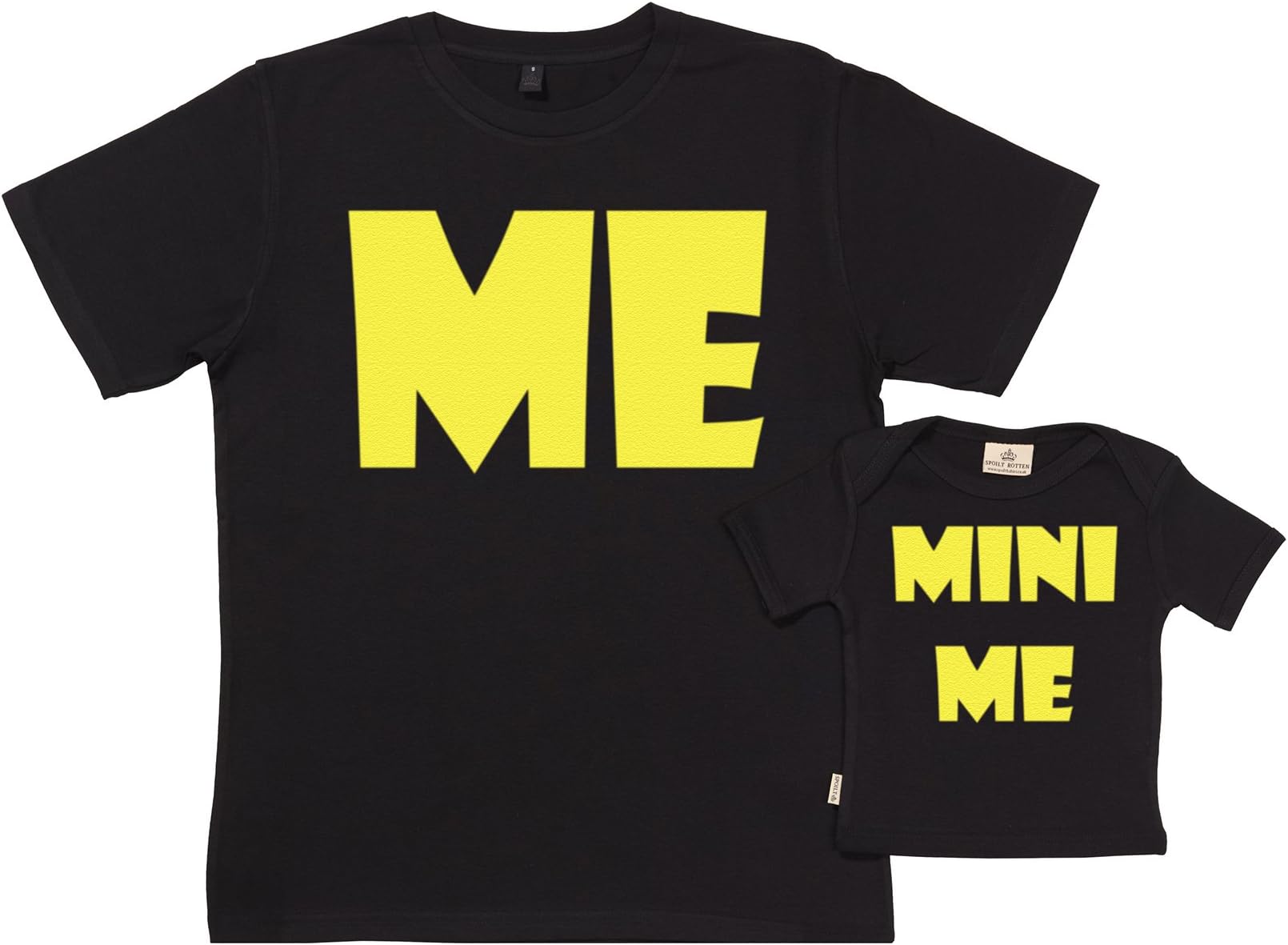 SR - Gift Boxed Dad & Baby Gift Set - ME and Mini ME Organic Matching Father & Baby T-Shirts