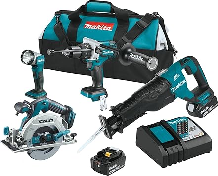 Makita XT448T 5.0 Ah 18V LXT Lithium 