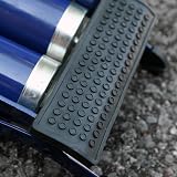 Sakura Twin Cylinder Foot Pump PG270 TWN 52 cm Hose Schrader Only Blue view 5
