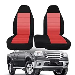 runfider 2PCS 60/40 High Back Bench Seat Cover with