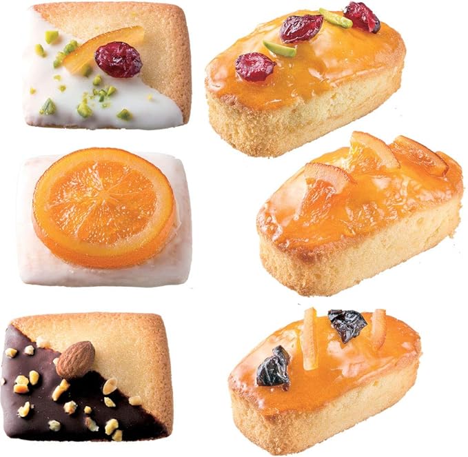 Amazon Co Jp ドライフルーツを飾り付けたミニパウンドケーキ3個とフィナンシェ3個のギフトセット 結婚式 バレンタインデー ホワイトデー 引菓子 引出物 ギフトボックス入り プレゼント スイーツギフト おもちゃ