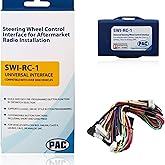PAC Universal Analog CAN-Bus Steering Wheel Control Retention Interface | For Most Late Model Radios with 3.5mm Jack or Two Wire Connections | DIP Switch Programming | Plug &amp; Play Stereo Harness