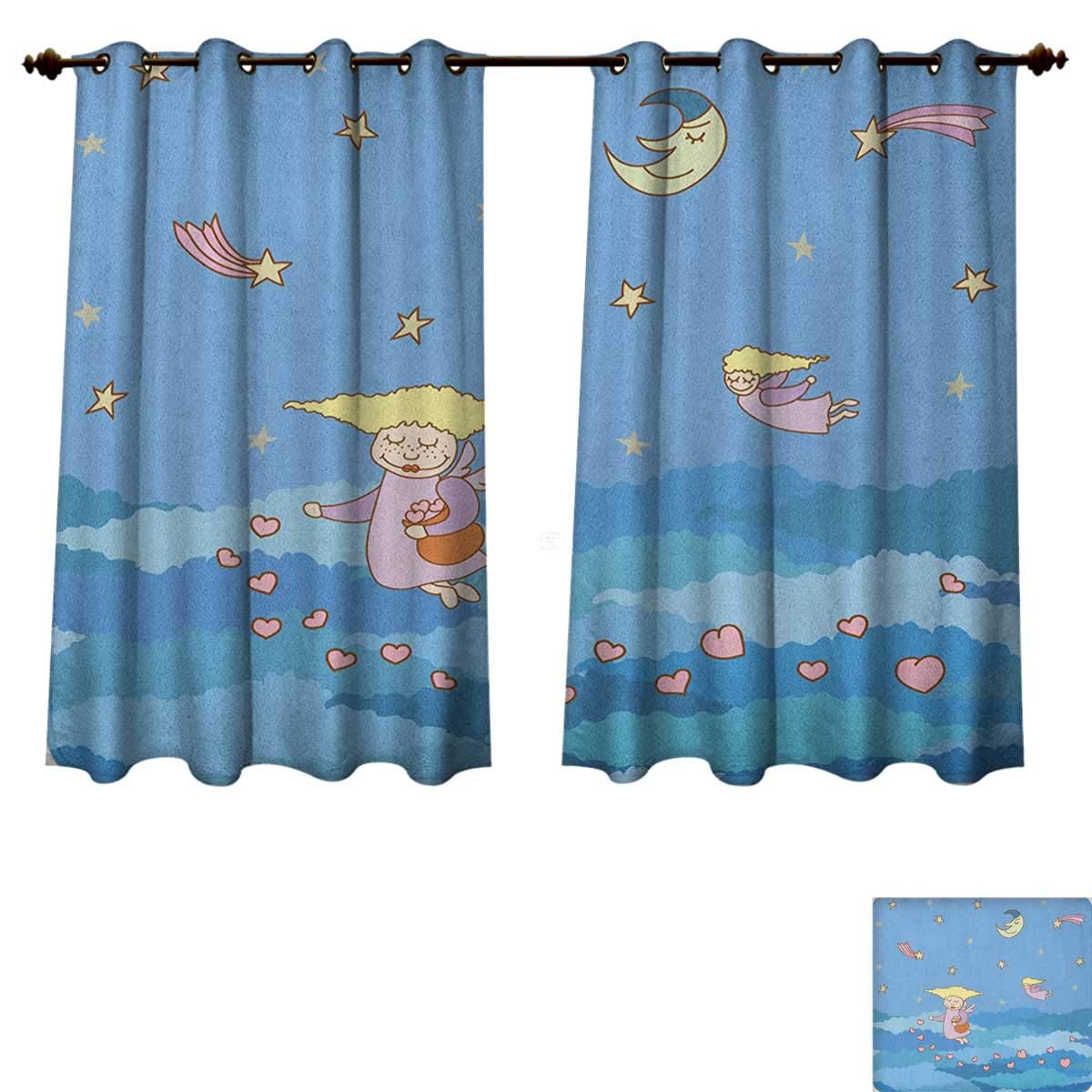 Amazon Com Teen Girls Bedroom Thermal Blackout Curtains