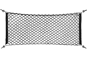 90x40cm Universal Trunk Cargo Net,Flexible Mesh Trunk Storage Net