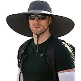 Mens Sun Hat Super Wide Brim Waterproof Breathable Bucket Hats for Men | Fishing, Hiking, Camping Sun Hats for Men