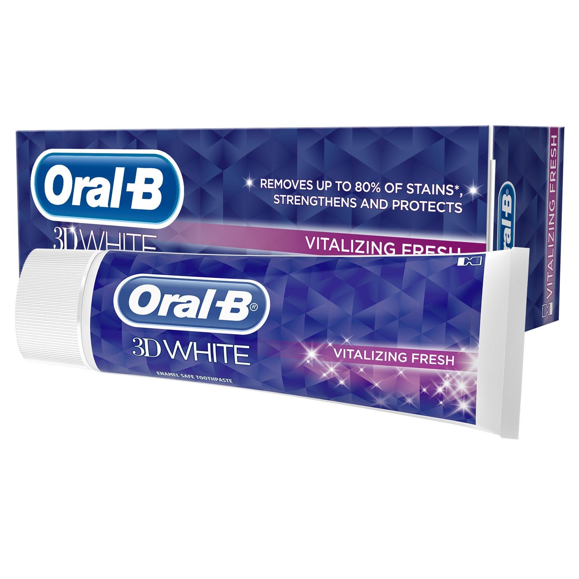 Oral-B 3D White Vitalize Toothpaste, 75ml