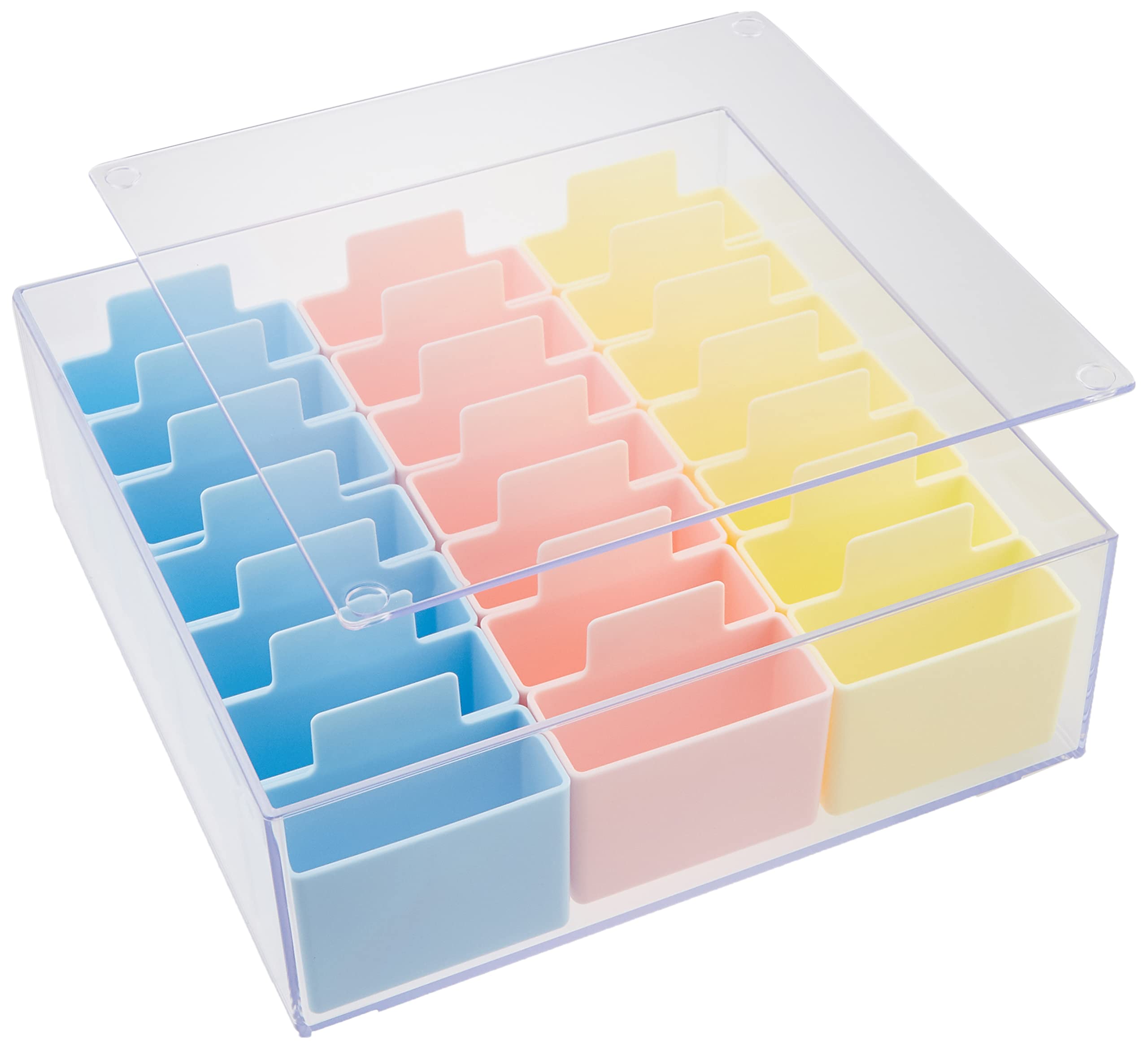 蝶プラ工業 薬収納ケース 週間くすりケース ミニ 朝昼夕 624507 クリア商品画像