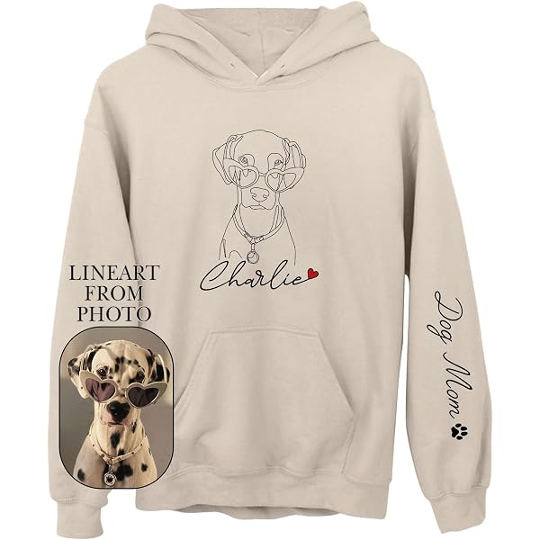 Dogs Over People Unisex Sweatshirt – Oversized Crewneck Fleece, Printed In USA - View #6