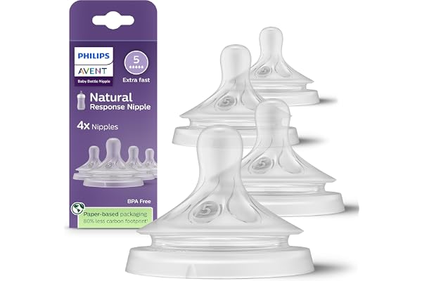 Natural Response Nipple Flow 5, 4 pack