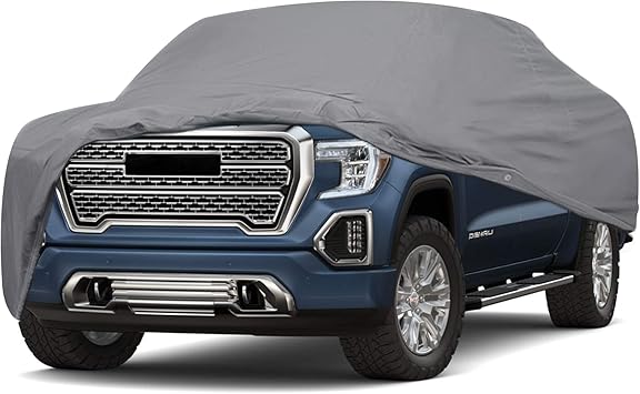 Amazon Com Supreme Semi Custom Full Size Truck Car Cover For Gmc Sierra 1500 2000 Extended Cab Pickup 8 0 Feet Bed Automotive